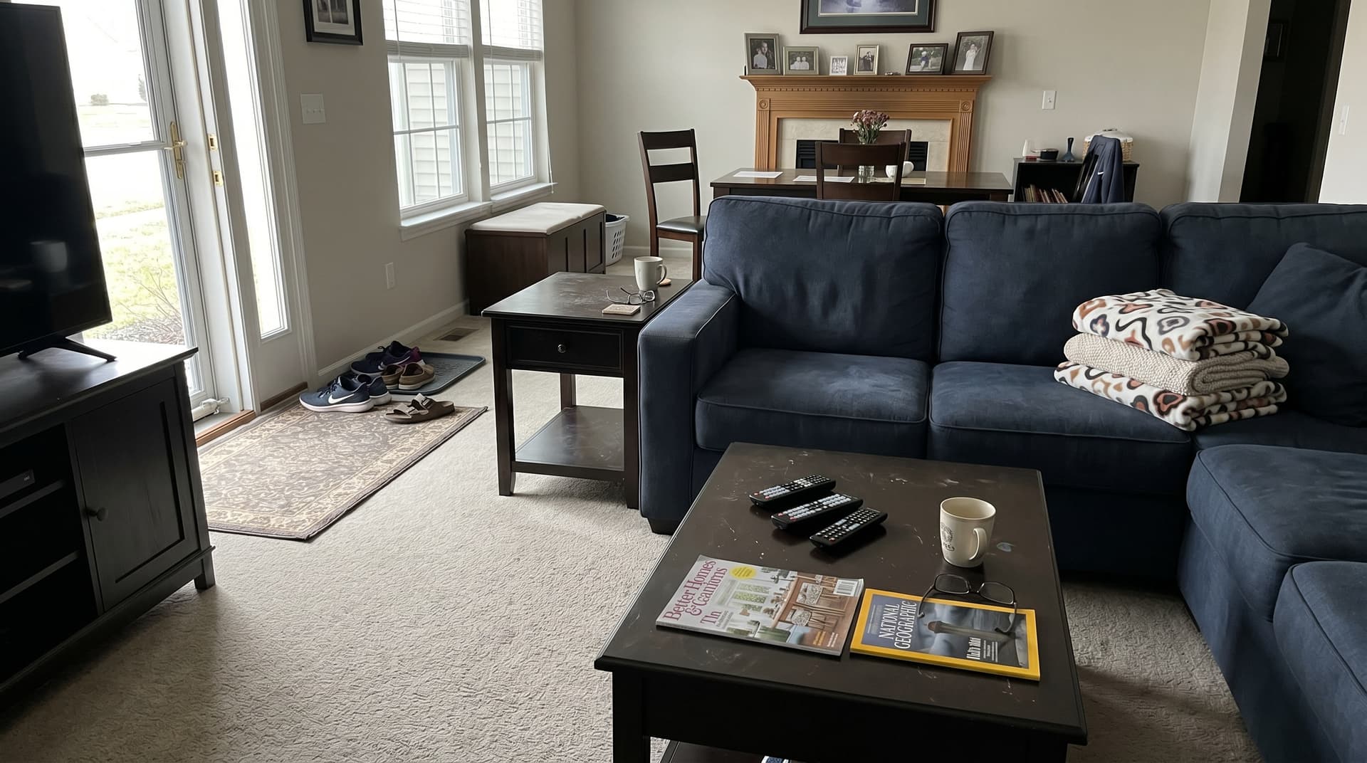 The same room after Tidewell cleaning